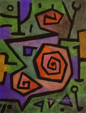Heroische Rosen Paul Klee Ölgemälde